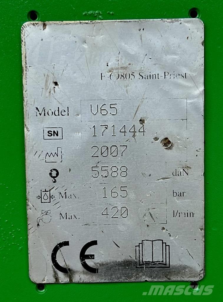 Montabert V 65 Bourací kladiva / Sbíječky