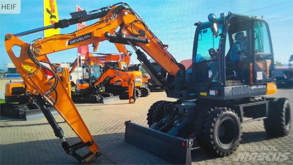 Develon DX100W-7 Kolová rýpadla