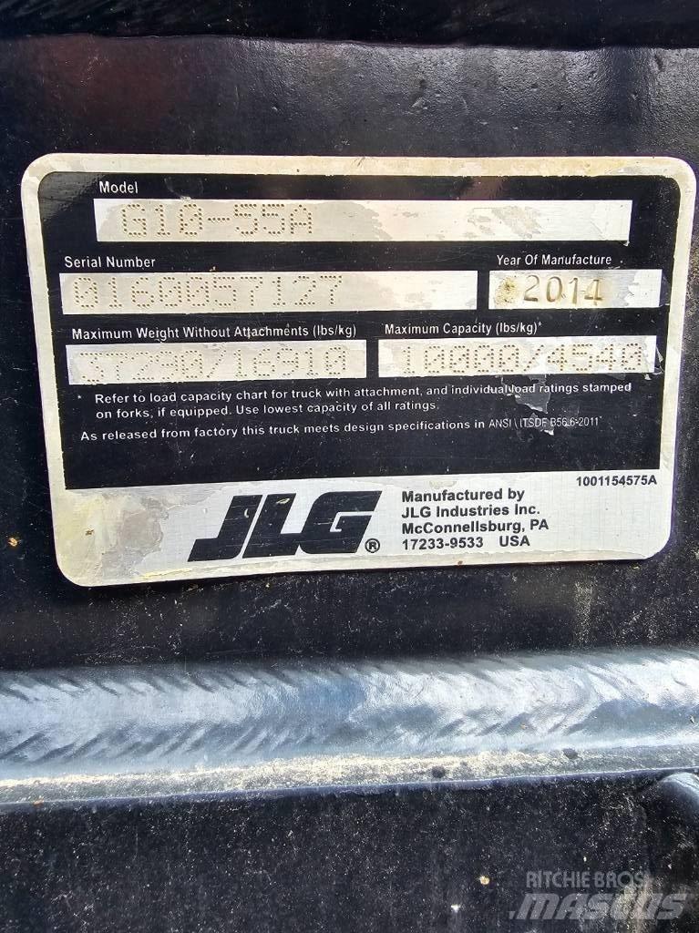 JLG G 10-55 A Teleskopické manipulátory