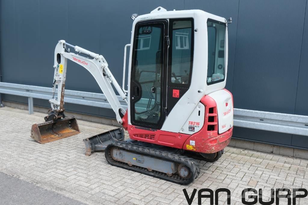 Takeuchi TB216 | 2018 Mini rýpadla < 7t