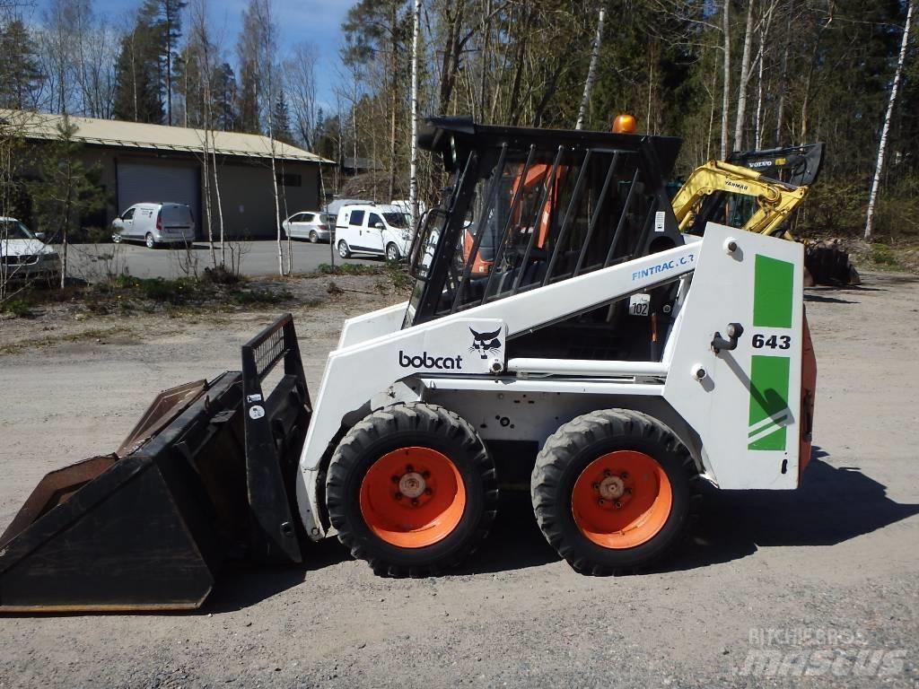 Bobcat 643 Smykem řízené nakladače