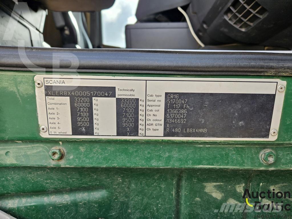 Scania R 480 Sklápěče