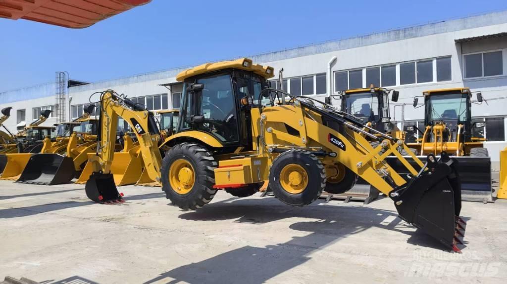 CAT 420F Rýpadlo-nakladače