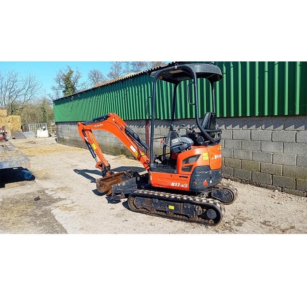 Kubota U17-3a Mini rýpadla < 7t