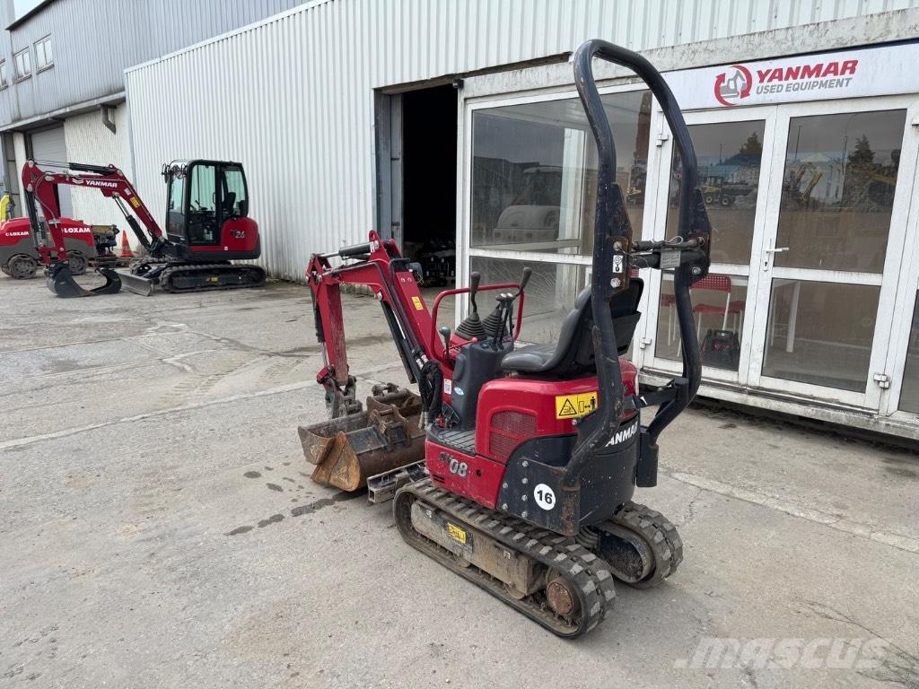 Yanmar SV08 (1D477) Mini rýpadla < 7t