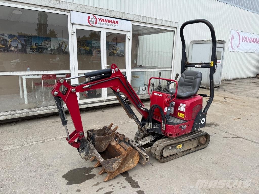 Yanmar SV08 (1D477) Mini rýpadla < 7t