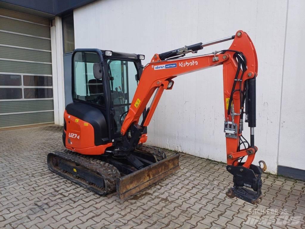 Kubota U 27-4 Mini rýpadla < 7t