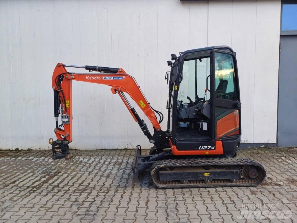 Kubota U 27-4 Mini rýpadla < 7t