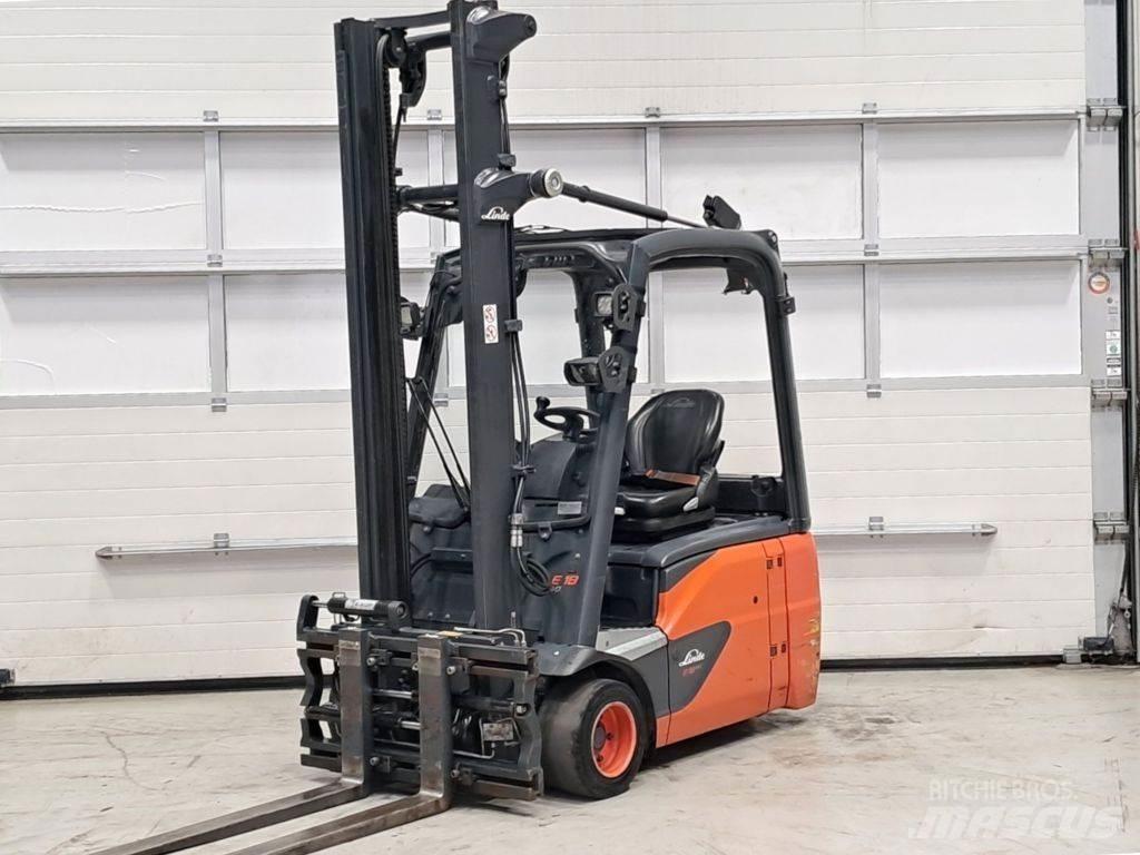 Linde E18-02 Akumulátorové vozíky