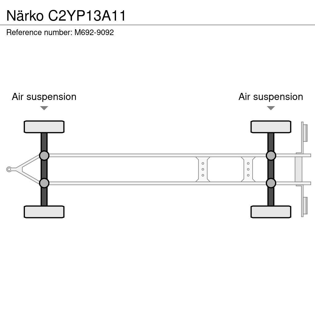 Närko C2YP13A11 Plachtové přívěsy