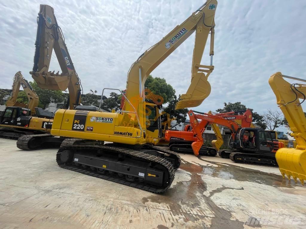 Komatsu PC 220-7 Pásová rýpadla