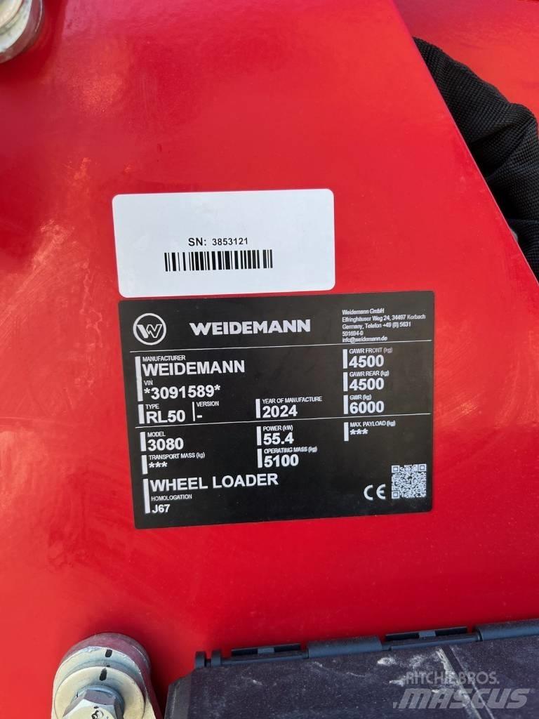 Weidemann 3080 3080 Kolové nakladače