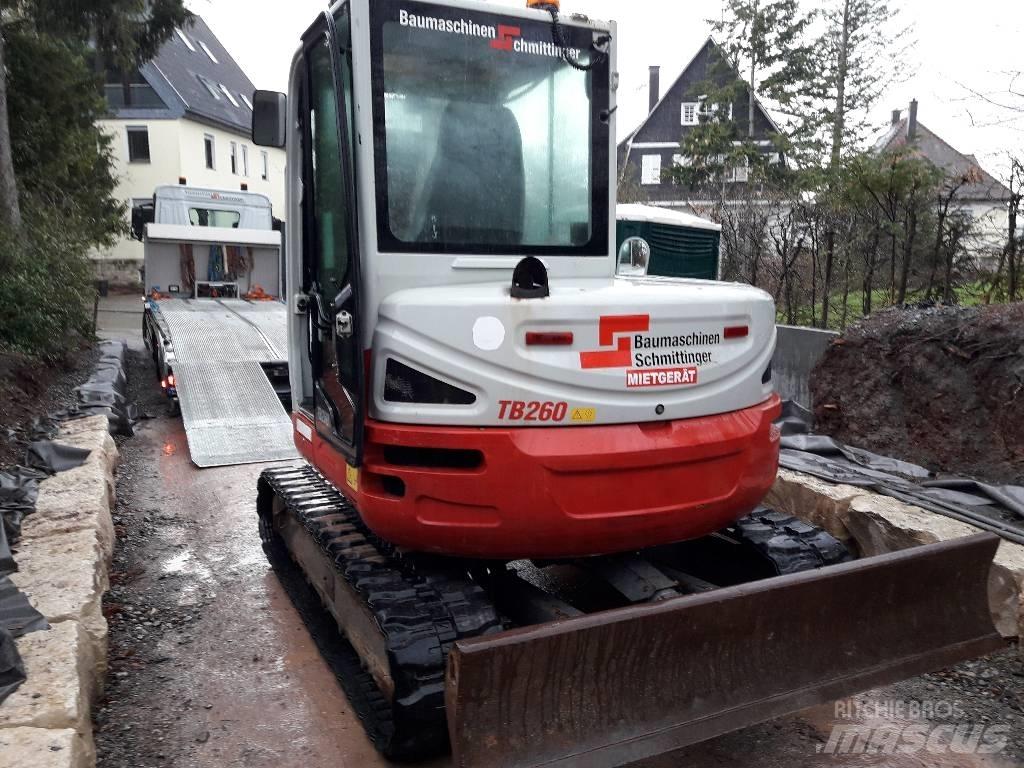 Takeuchi TB260 Mini rýpadla < 7t