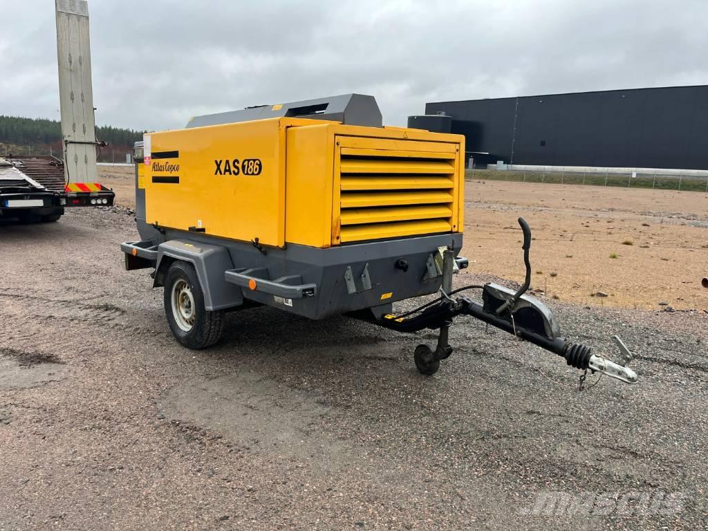 Atlas Copco XAS 186 Kompresory