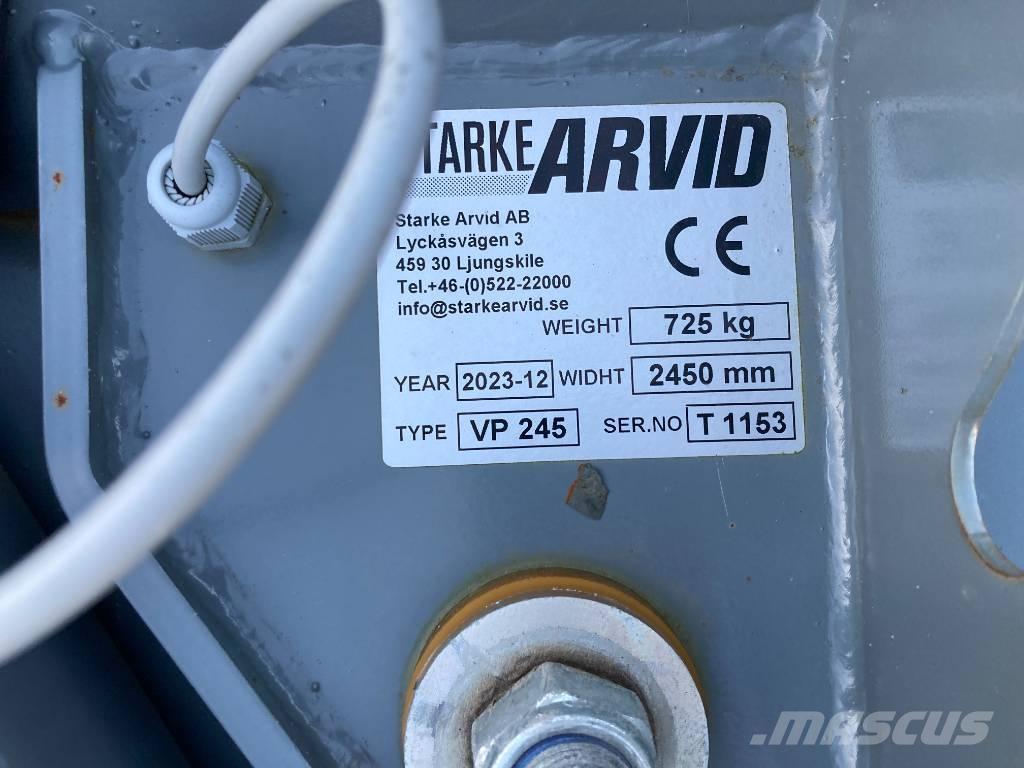 Fjärås VP245 Sněžné pluhy, přední sněhové radlice