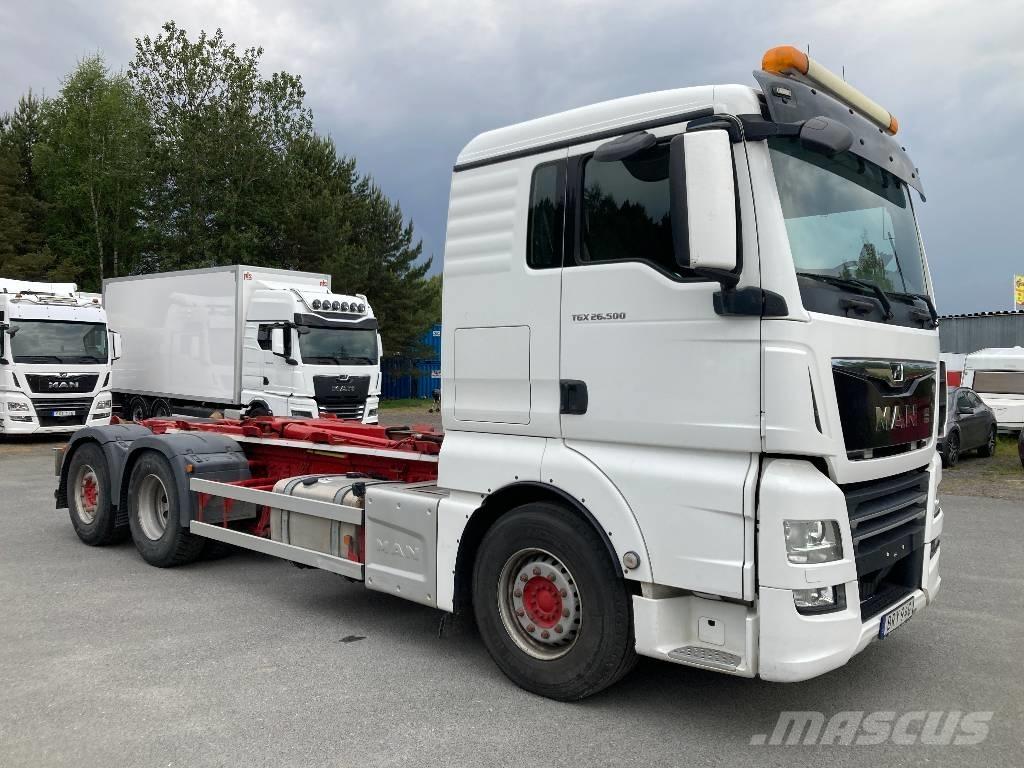 MAN TGX 26.500 6X2 Hákový nosič kontejnerů