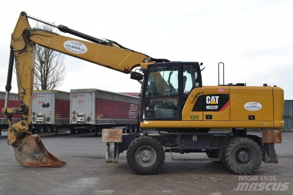 CAT M 322F Kolová rýpadla
