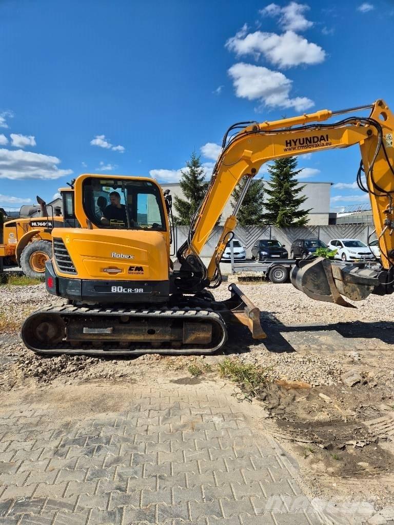 Hyundai R 80 CR-9A Midi rýpadla 7t - 12t