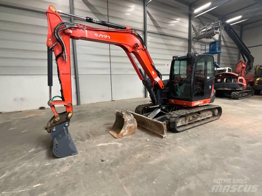 Kubota KX 080-4 A Midi rýpadla 7t - 12t