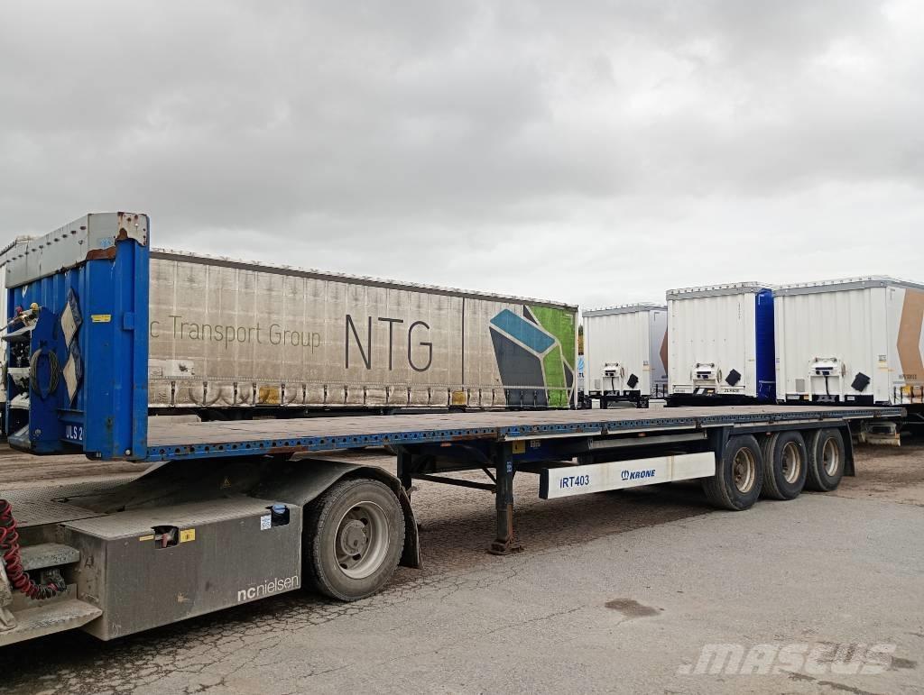 Krone FLAKTRAILER Valníkové návěsy/Návěsy se sklápěcími bočnicemi