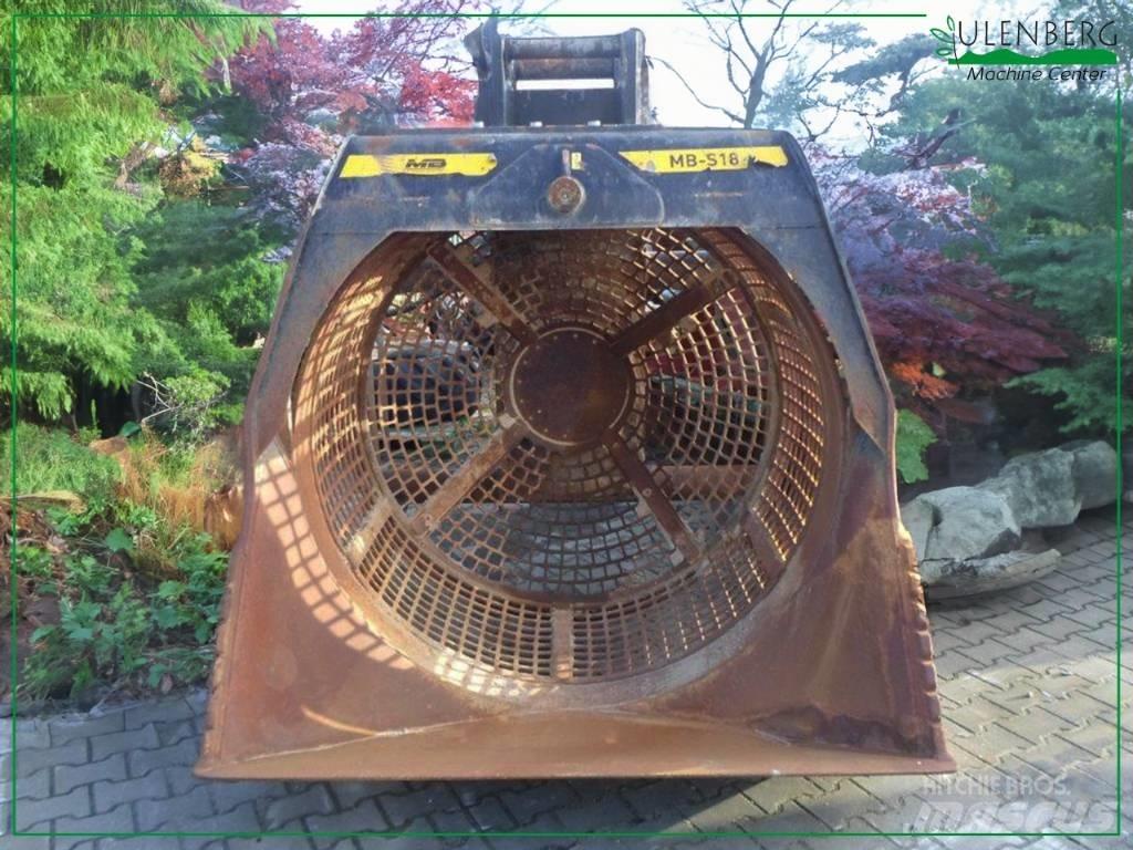 MB Crusher MB-S18 Prosévací lopaty