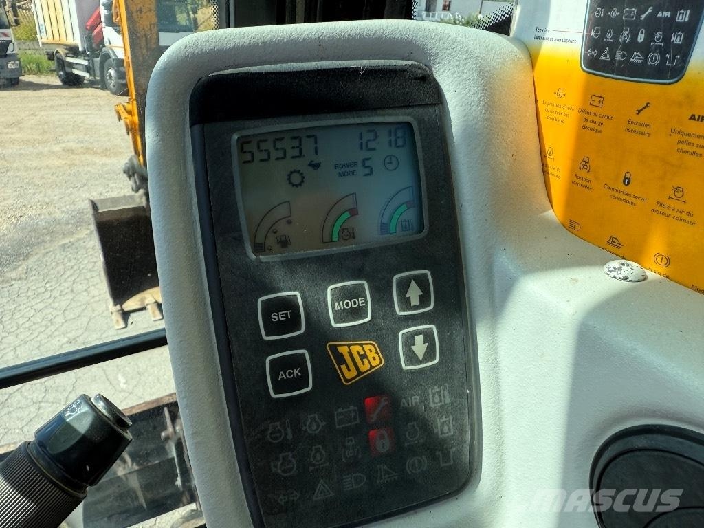 JCB JS 145 W Kolová rýpadla