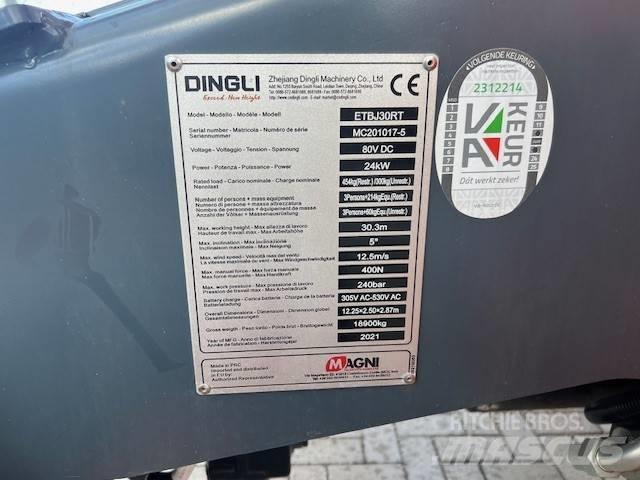 Magni ETBJ 30 RT Teleskopické plošiny