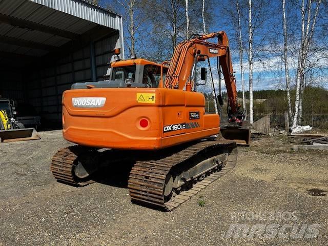 Doosan DX 160 LC Pásová rýpadla