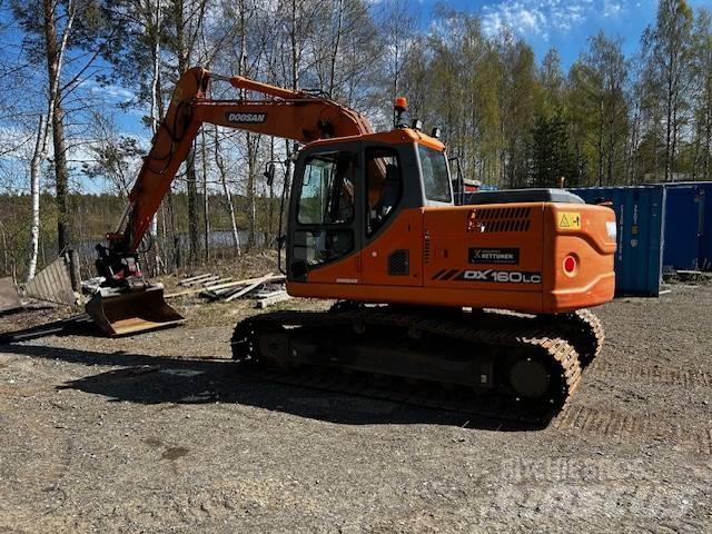 Doosan DX 160 LC Pásová rýpadla
