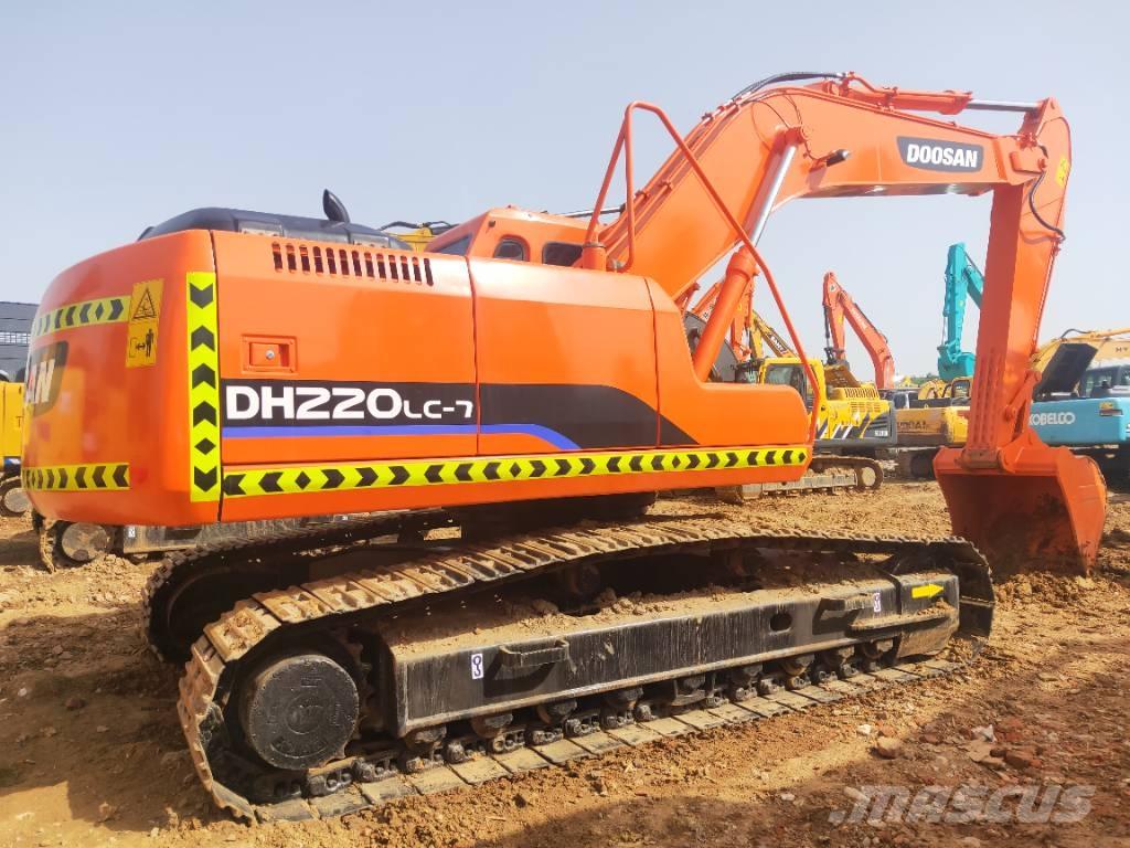 Doosan DH220LC-7 Pásová rýpadla