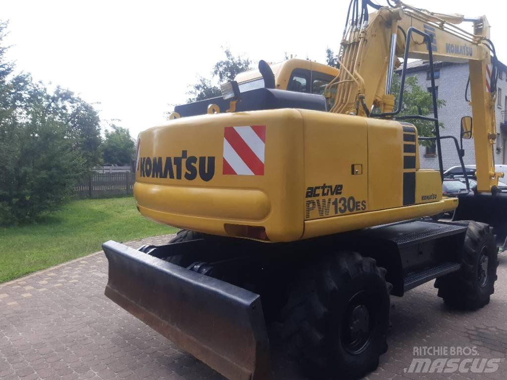 Komatsu PW 130-7 Kolová rýpadla