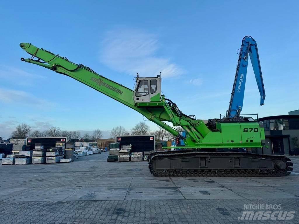 Sennebogen 870R Stroje pro manipulaci s odpadem
