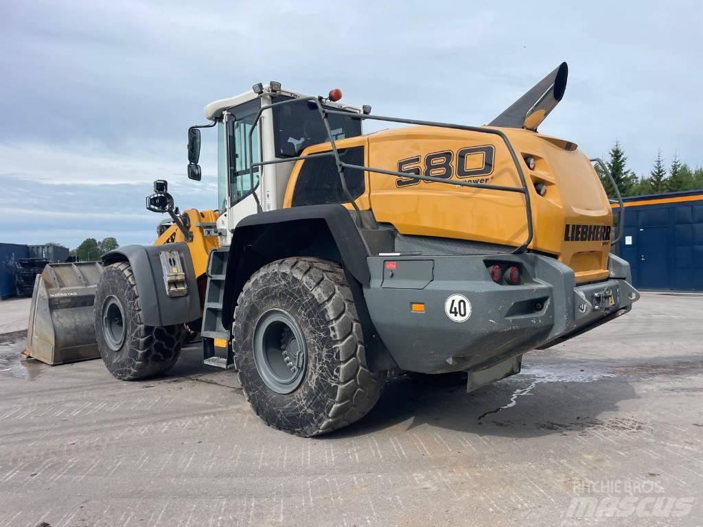Liebherr L580Xpower Kolové nakladače