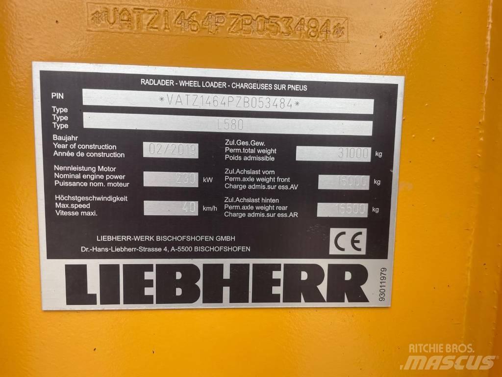 Liebherr L580Xpower Kolové nakladače