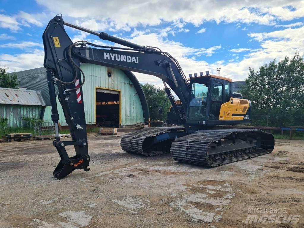 Hyundai HX210AL Pásová rýpadla