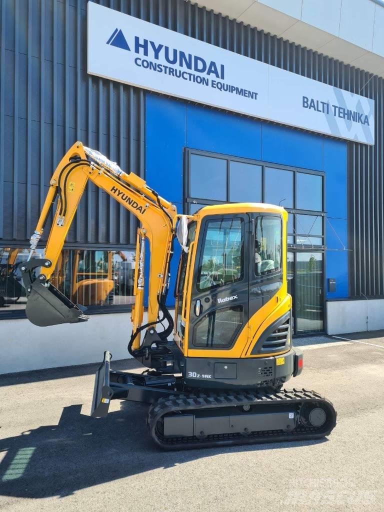 Hyundai R30Z-9AK Mini rýpadla < 7t