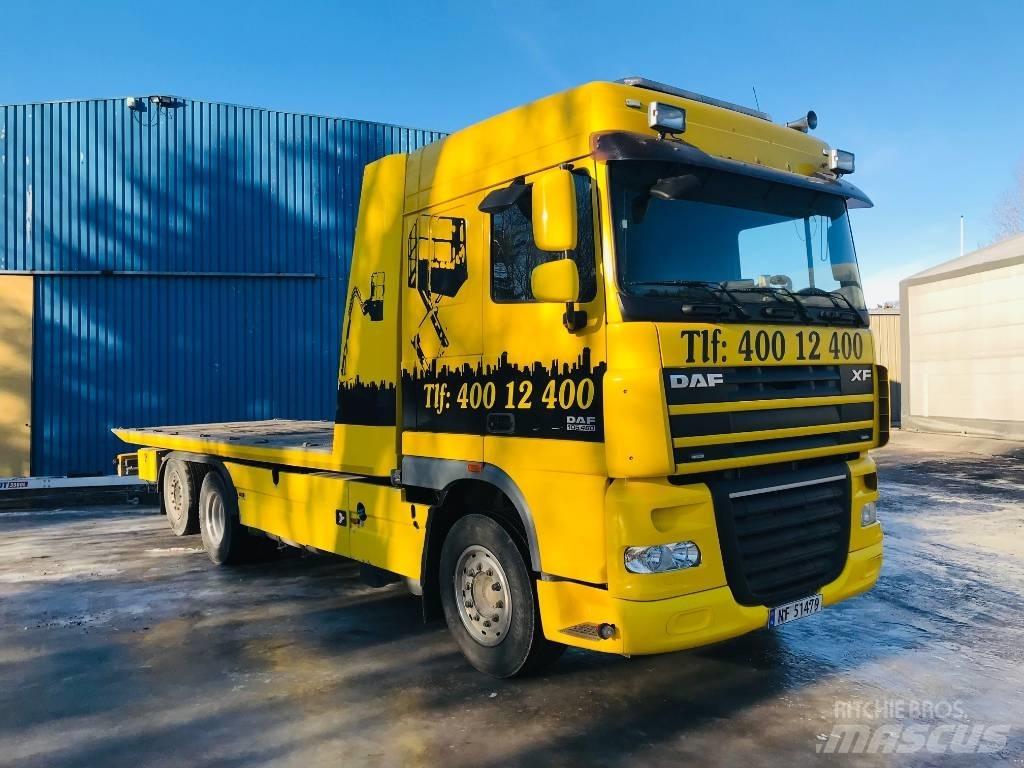 DAF 1850 FAN XF 105 Valník s navijákem