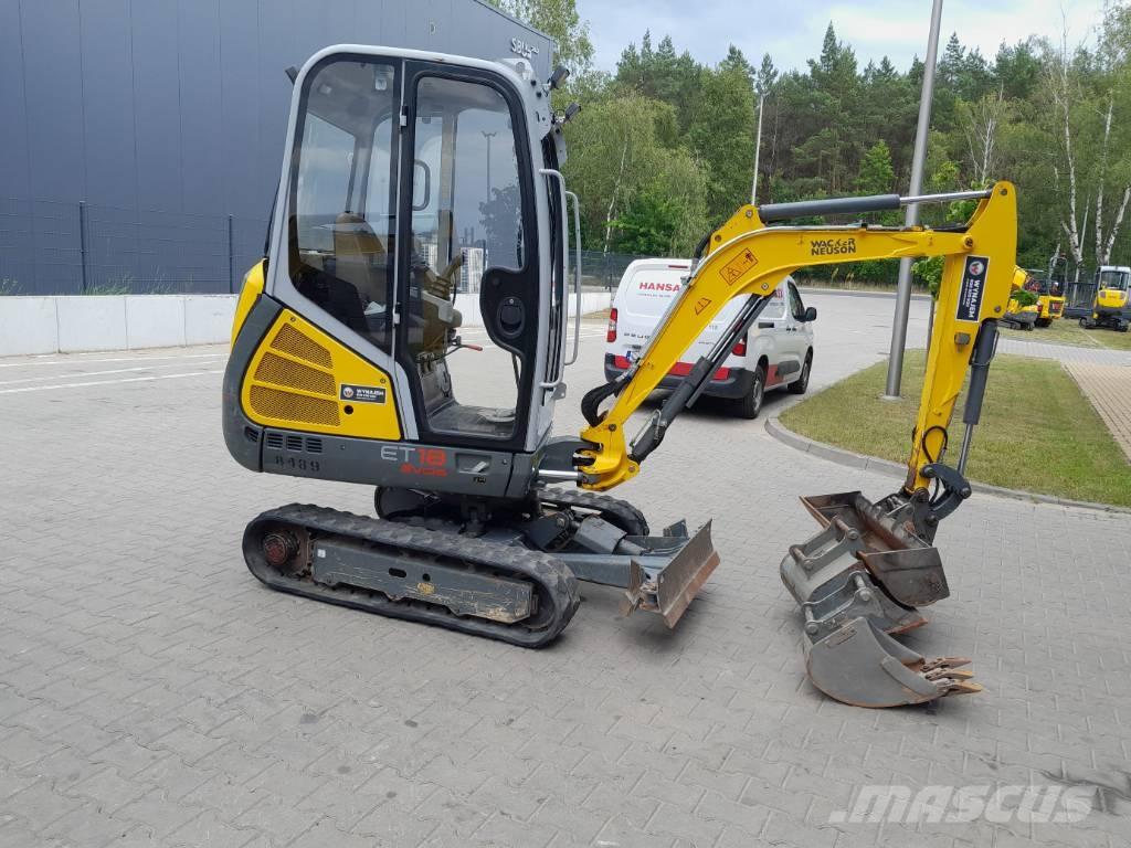 Wacker Neuson ET18 Pásová rýpadla