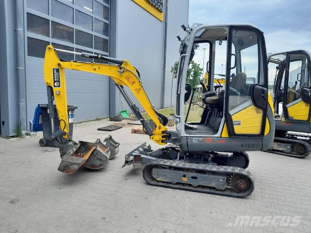 Wacker Neuson ET18 Pásová rýpadla