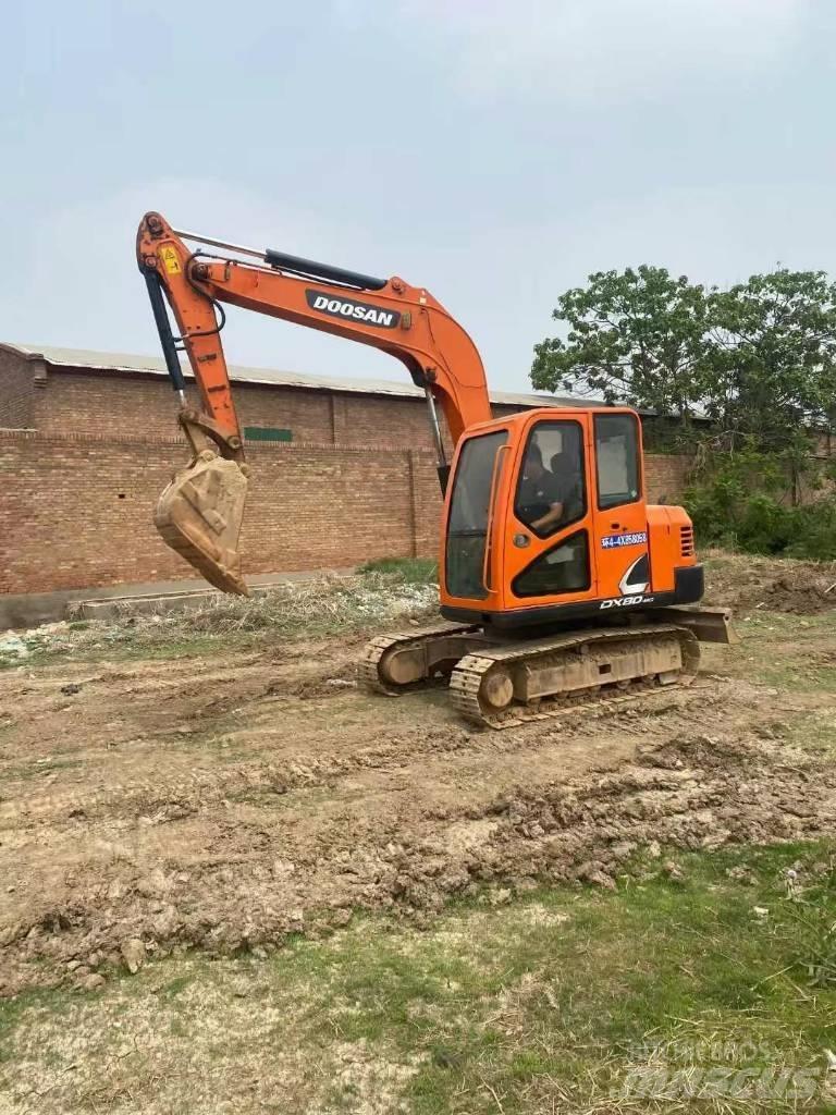 Doosan DX 80 Midi rýpadla 7t - 12t