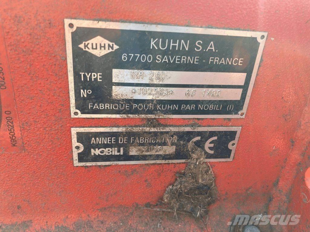 Kuhn RM 280 Drtící zařízení