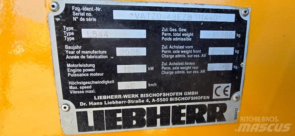 Liebherr L 544 Kolové nakladače