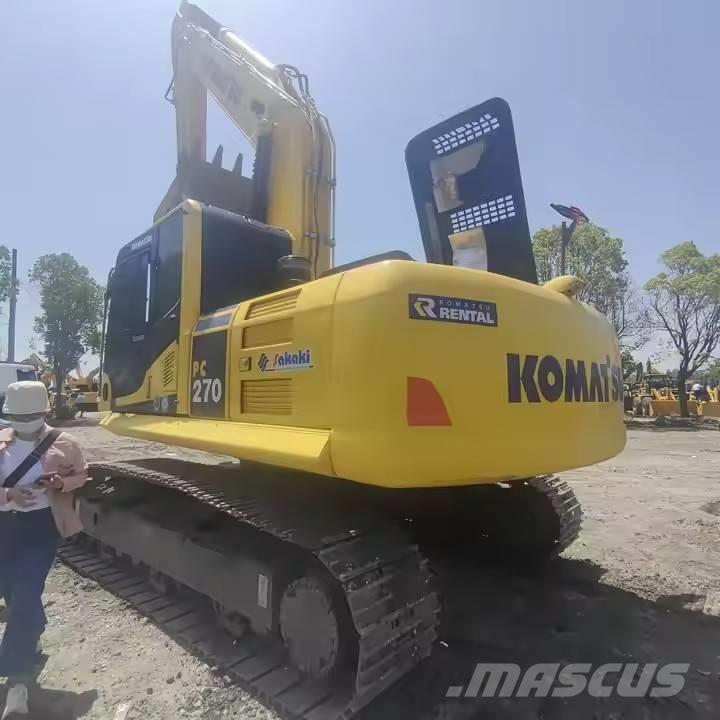 Komatsu PC 270 Pásová rýpadla