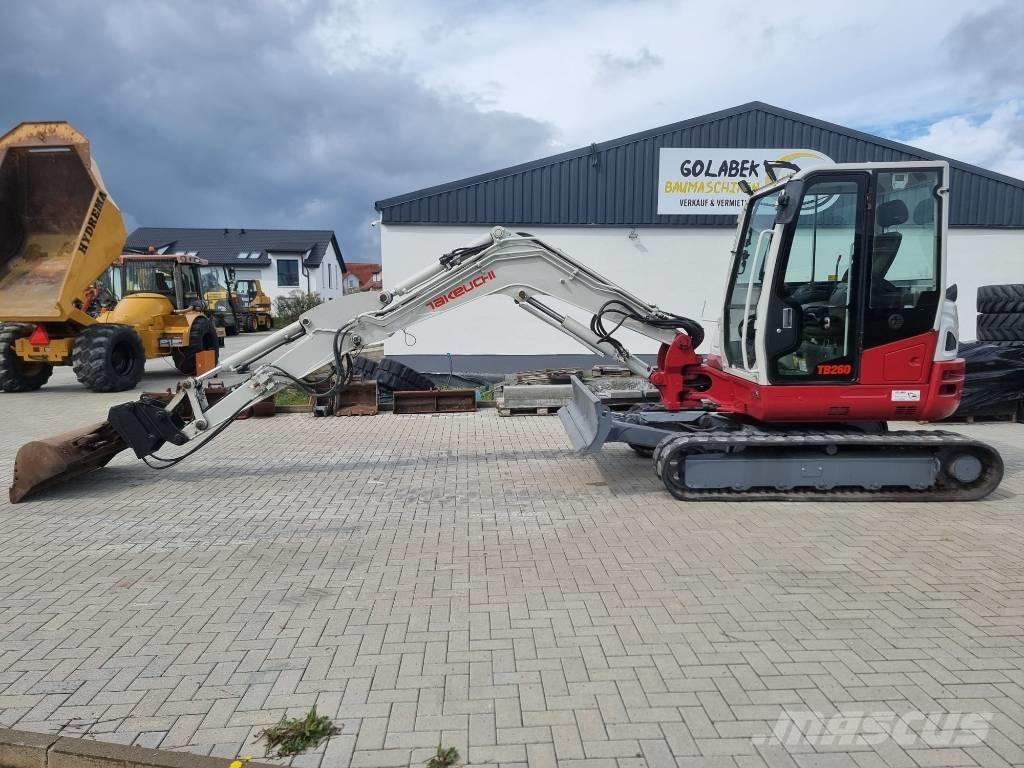 Takeuchi TB 260 Mini rýpadla < 7t