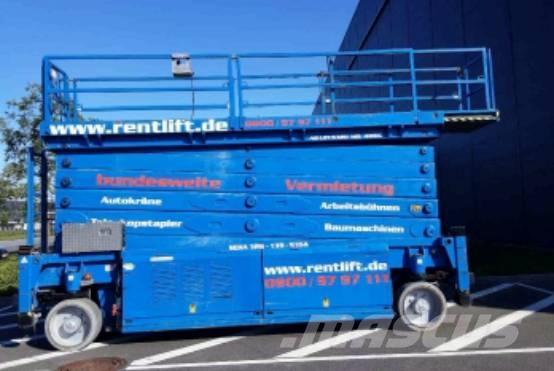 HAB S 320-12 E4WDS Nůžková zvedací plošina