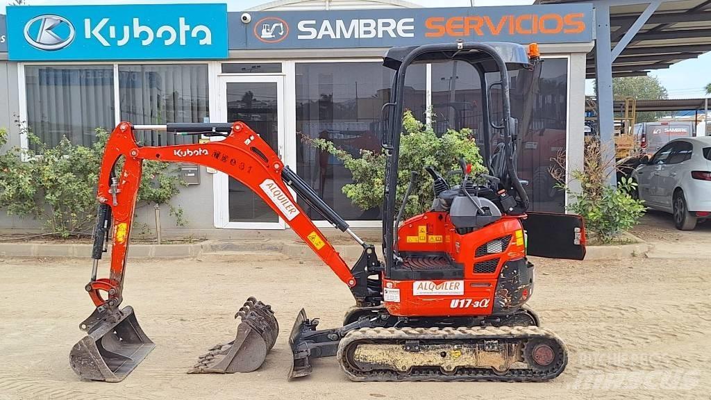 Kubota U 17-3a Mini rýpadla < 7t