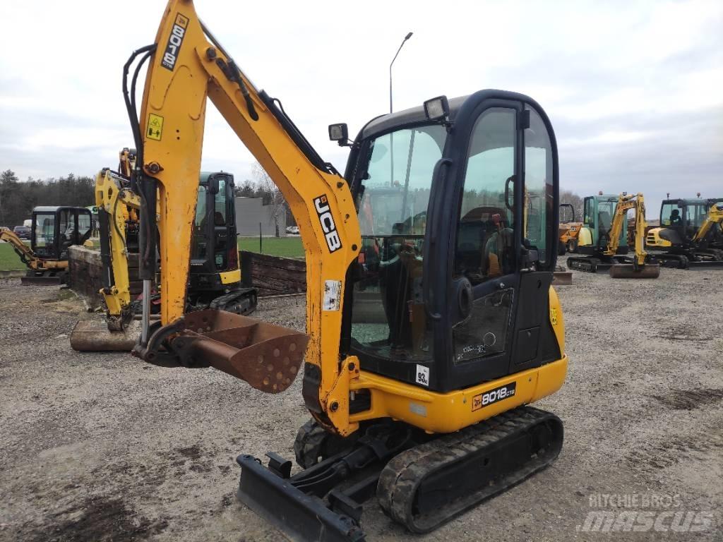 JCB 8018 CTS Mini rýpadla < 7t