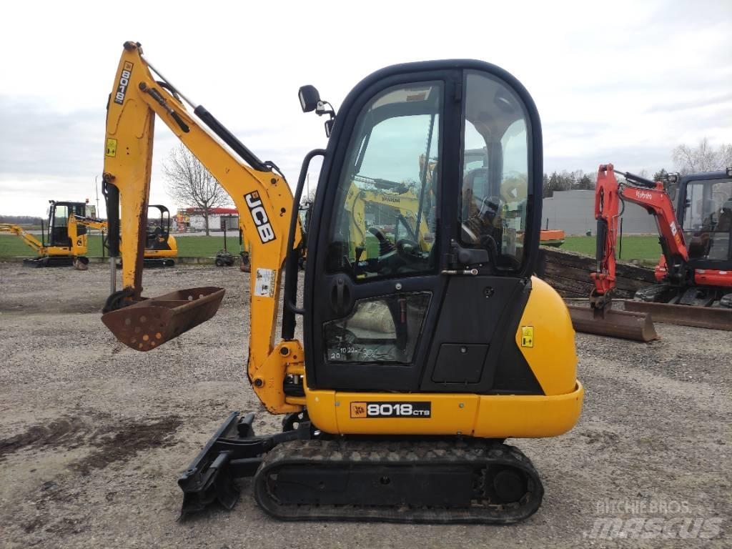JCB 8018 CTS Mini rýpadla < 7t