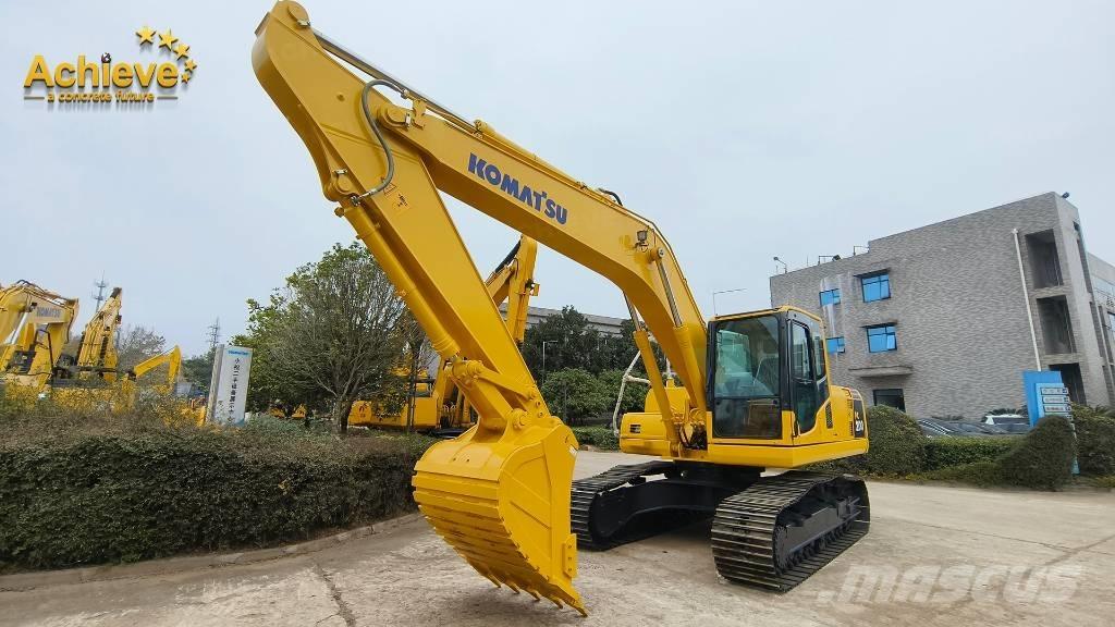 Komatsu PC 200 Pásová rýpadla