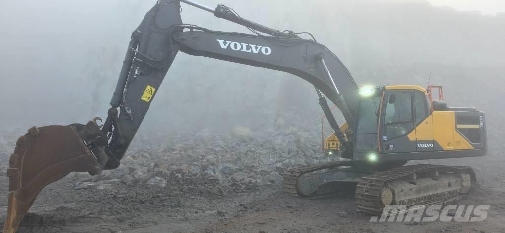 Volvo EC 300 EL Pásová rýpadla